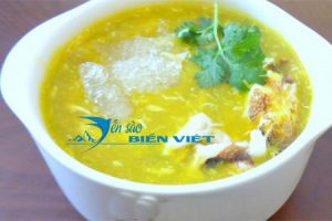 Chế biến cháo yến sào với cua tăng xương chắc khỏe cho bé